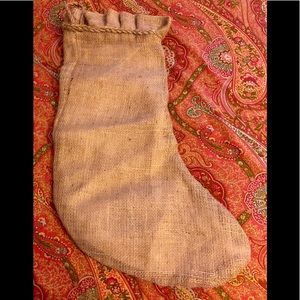A1 Burlap Christmas Stockings GloryHaus